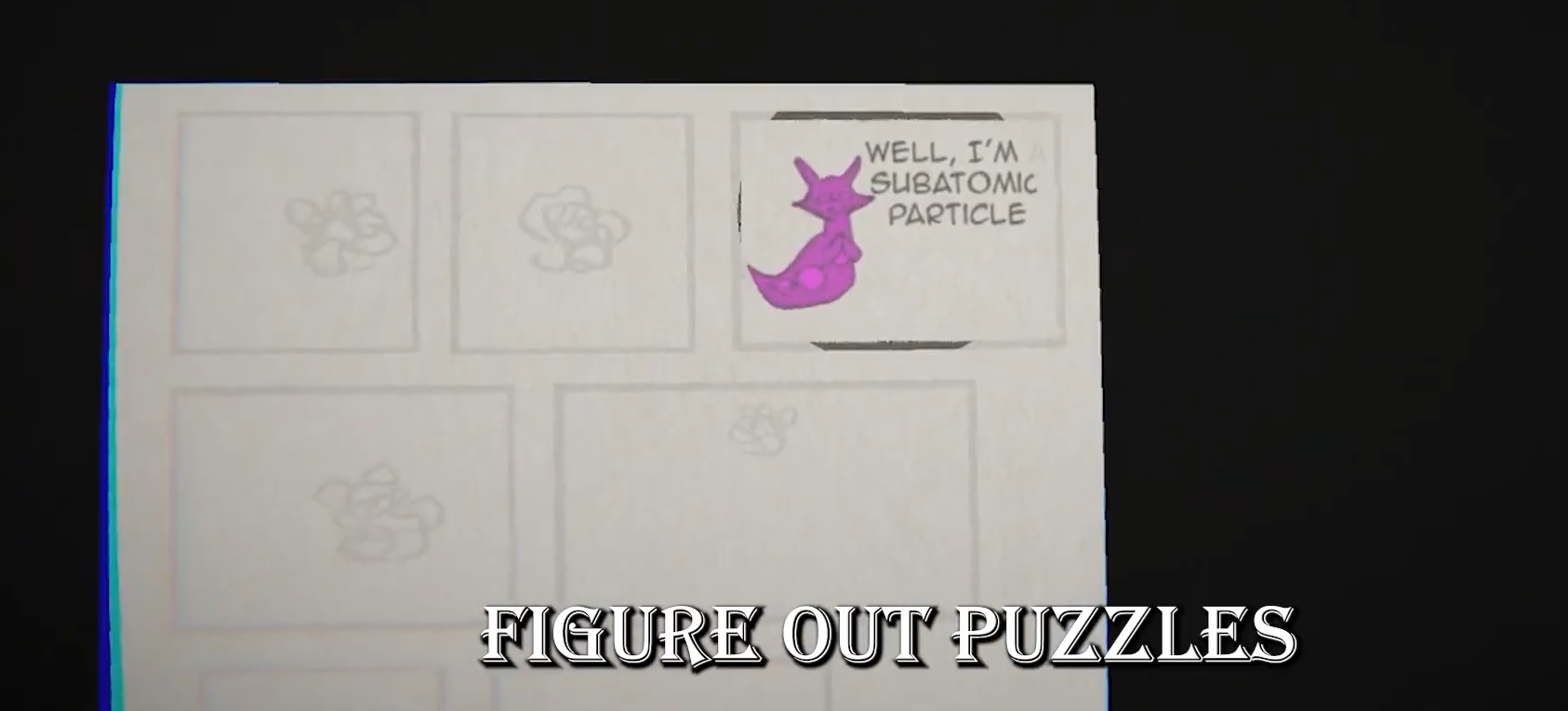 Interactive Comic Game Screenshot