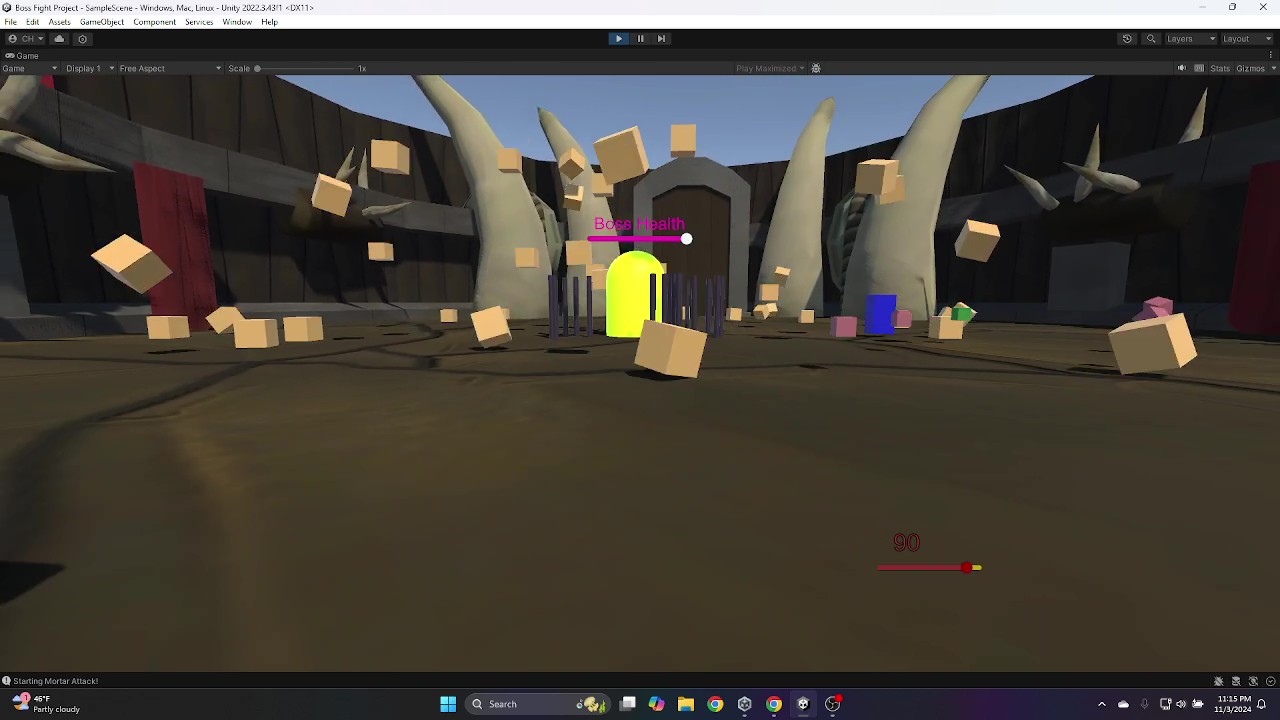 Boss Game Screenshot