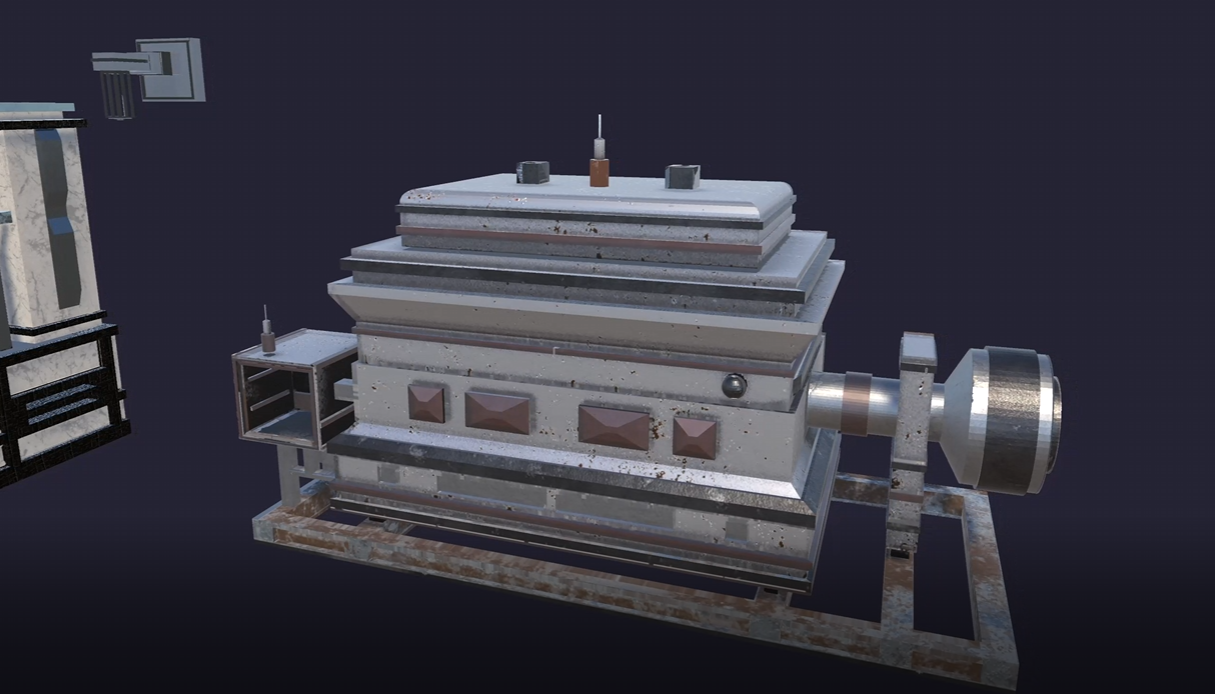 3D Game Model Showcase - View 1